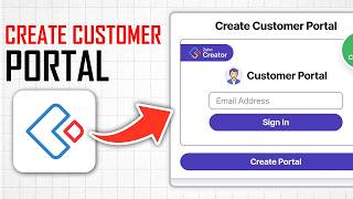 How to Create Customer Portal in Zoho Creator (Full Guide)