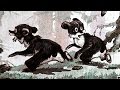 █ Сказка. Как белки медвежат проучили! (озвученный диафильм сказка и мультфильм).