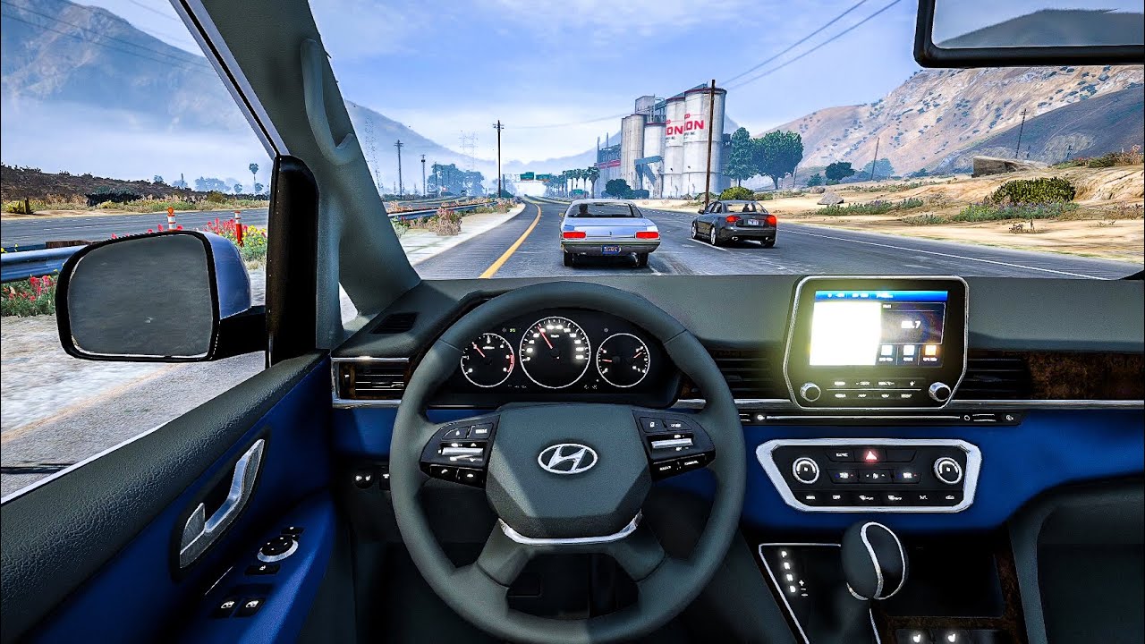 2018 Hyundai Starex - Driving | GTA 5 | Quant V 3.0 | Steering wheel Gameplay