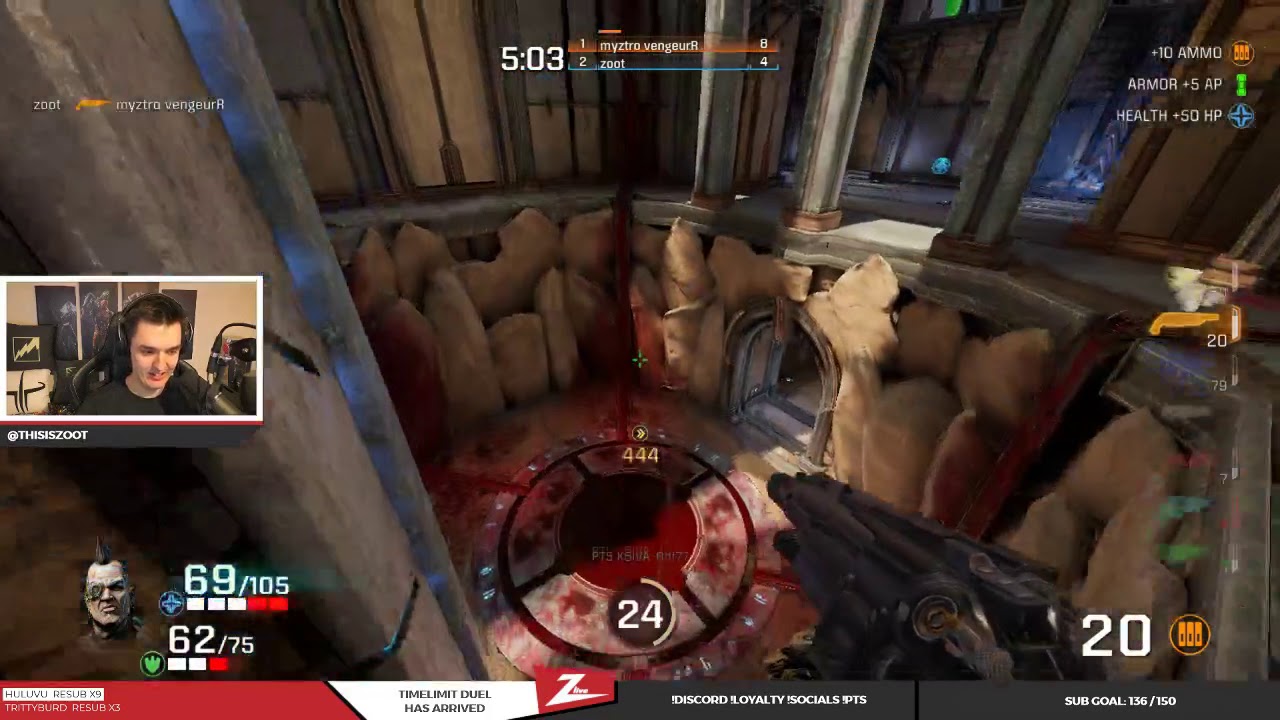 Zoot vs Vengeur - TIME LIMIT DUEL #1