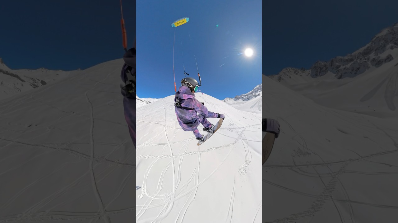 SNOWKITE FLY 🏔️🏂🪁🤟🏽 