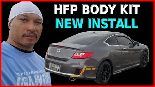 HFP Body Kit Finally Got Installed On My 9th Gen Honda Accord v6 6Speed MT #honda