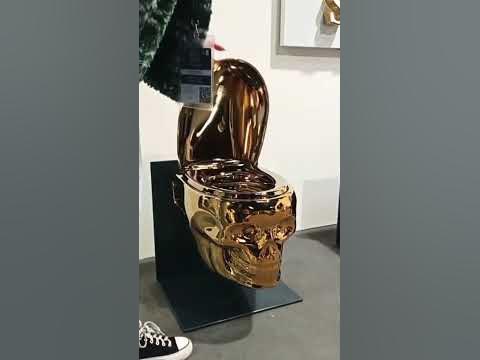 Золотой туалет!!! Много денег!!! - YouTube