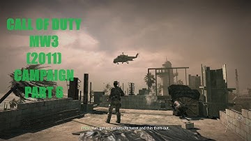 Call Of Duty MW3 2011 Campaign Part 6 (No commentary)