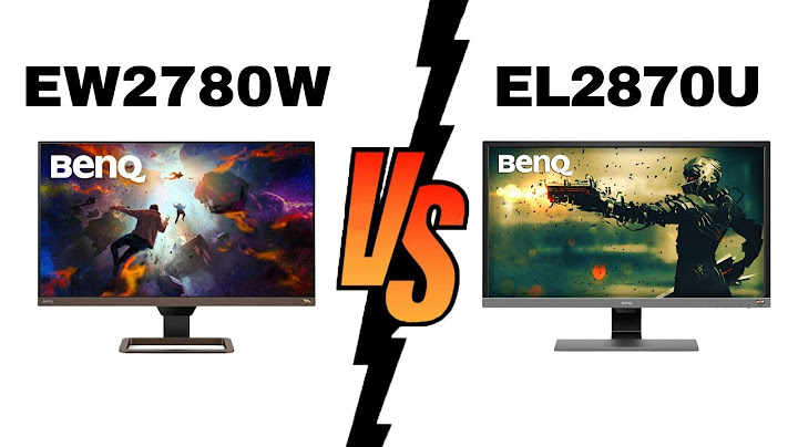 So sánh màn hình benq el2870u năm 2024