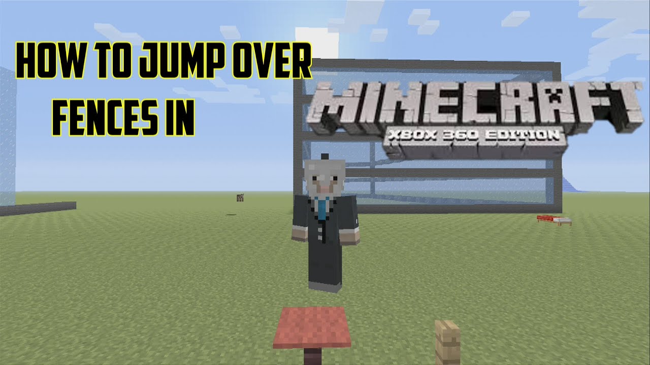 Secrete Feature How to jump over a fence in Minecraft! YouTube