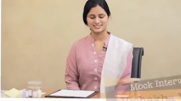 Vishakha yadav upsc topper mock test interview