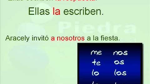 Direct Object Pronouns 2