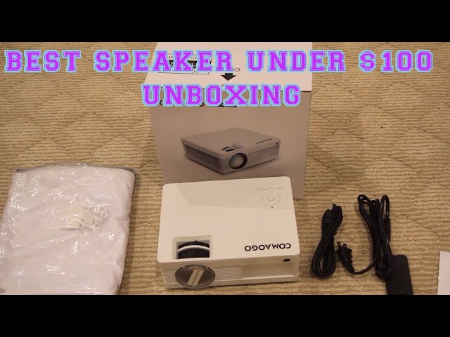 COMAOGO プロジェクター 本体 ホワイト COMAOGO Enhanced Mini Movie Projector 操作ガイド