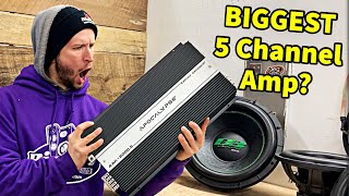 The MOST POWERFUL 5 Channel Amp? | Deaf Bonce AAK2000.5 Review and Dyno