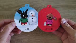 Bing's Christmas Bauble Books - OPPOSITES! Read Aloud