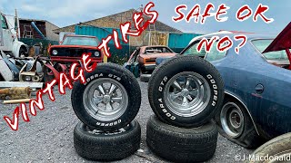 Vintage Tires. Are they safe? How to read DOT numbers