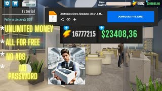 Electronics Store Simulator 3D v1.0 Mod Apk Hack | UNLIMITED MONEY AND FREE REWARDS