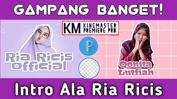 CARA MEMBUAT INTRO YOUTUBE ALA RIA RICIS PAKAI ANDROID