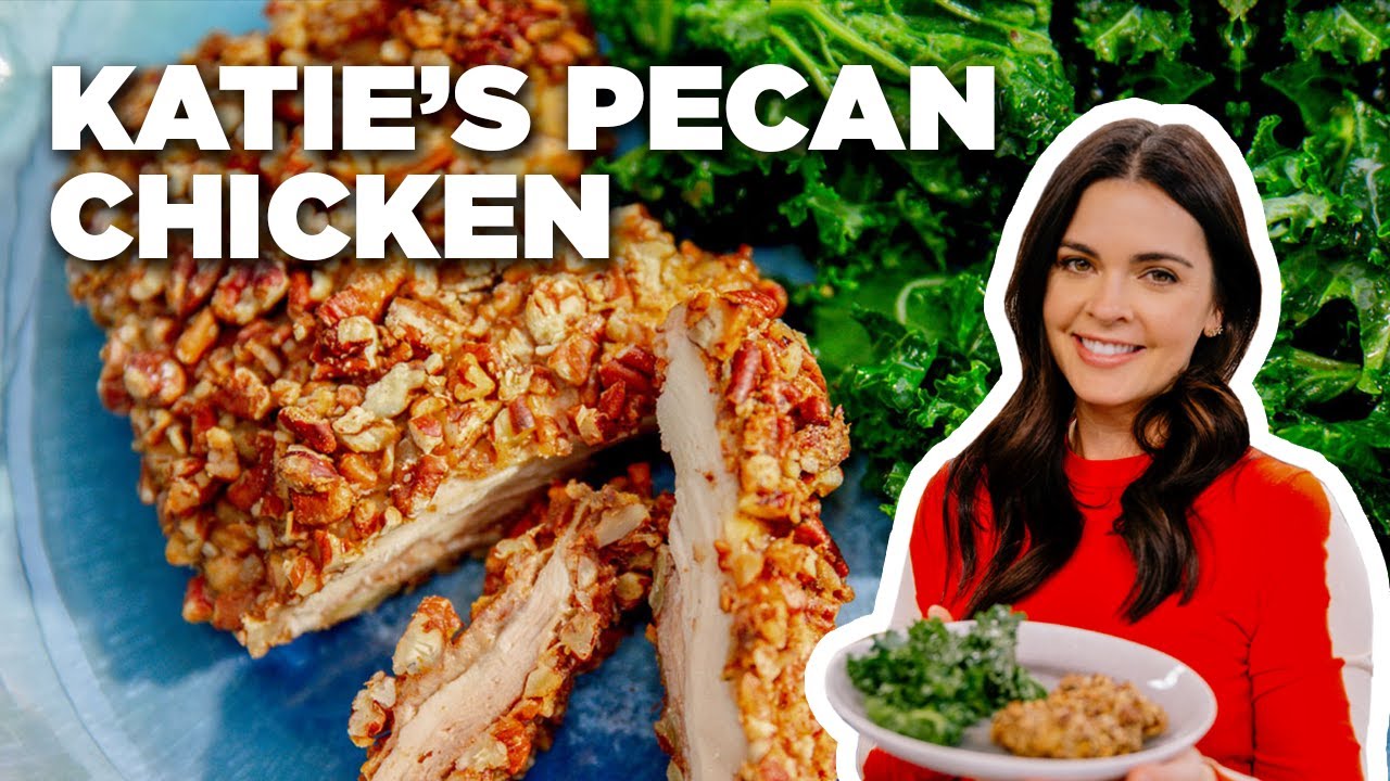 Spicy Pecan Crusted Chicken Thighs with Katie Lee | The Kitchen | Food Network
