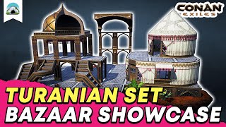 Turanian Building Set Expansion: The first Rounded Pieces & Tents - Bazaar Showcase | Conan Exiles