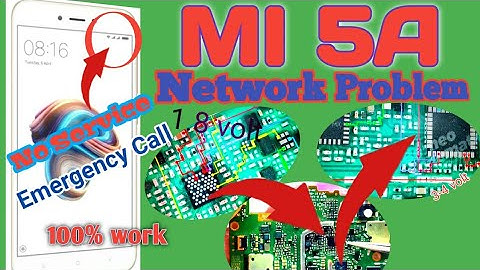 Redmi 5A Network Problem/No Service/Emergency Call/Track Check//🔥🔥🔥