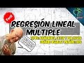 REGRESION LINEAL MULTIPLE FACIL | SPSS | SUPUESTOS, CUANDO Y COMO USARLA (JERARQUICA, POR PASOS)