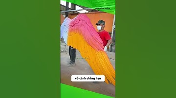 làm cánh thiên thần siêu khổng lồ #ongcongthang