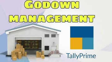 Godown management in Tally Prime / warehouse in tally prime /  location management in tally prime