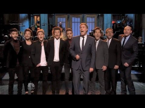 One Direction Saturday Night Live Skit Ft. Paul Rudd