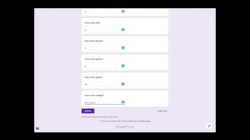 Making a Pie Chart with Google Forms Collected Data