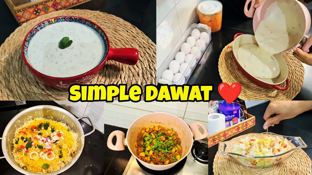 How I Hosted a Simple Pakistani Dawat at Home | Cooking Vlog