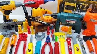 13 min to open the box, satisfied with the electric screwdriver, screw assembly toolbox | Toy Review