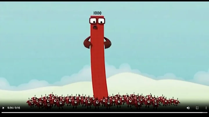 Numberblocks 1-1,000,000 In Sora 2