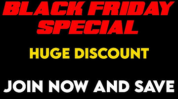 Black Friday Special On Patreon, (Join Now & Save HUGE) and start making 💲💲💲💲💲💲💲💲💲💲💲💲🔥🔥🔥🔥🔥