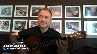 Learn the GUITAR with Andrea Casciato at Cosmo Music!
