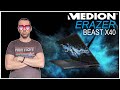 Medion erazer beast x40  une rtx 4090 et un 13900hx watercools dans un laptop 