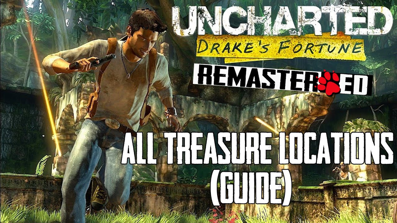 Uncharted: Drake's Fortune (Remastered) All Treasure Locations (Guide) - YouTube