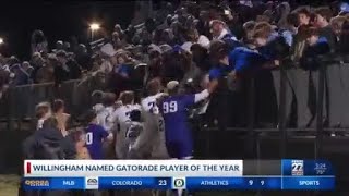 Washburn Rurals' Dylan Willingham named Kansas soccer Gatorade Player of the Year