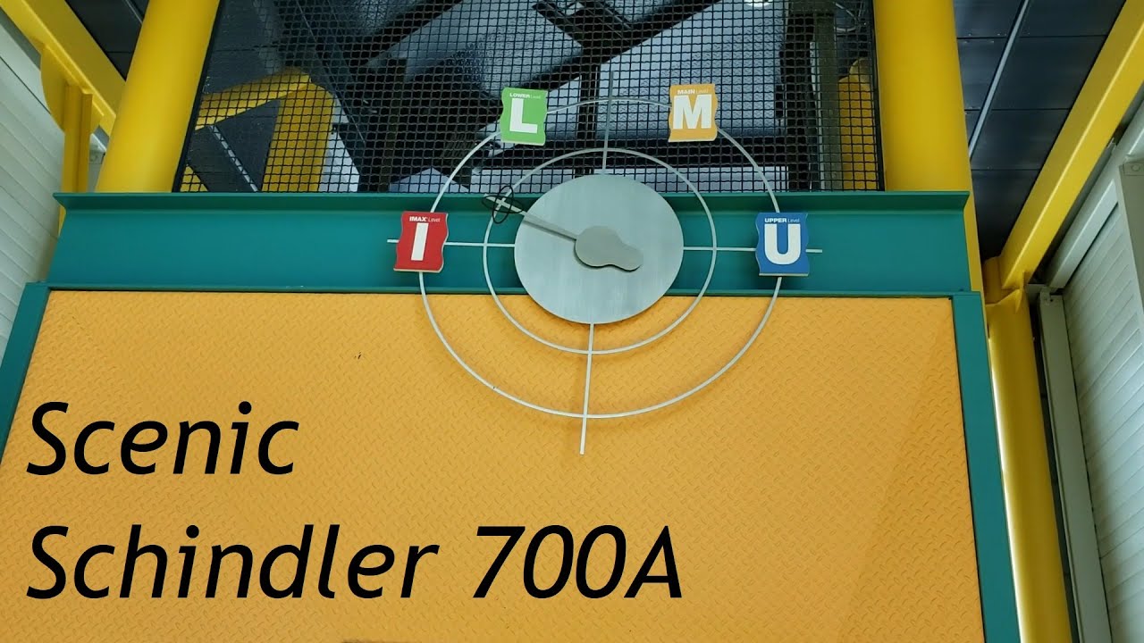 Scenic Schindler 700A Traction Elevator @ The Michigan Science Center, Detroit, MI