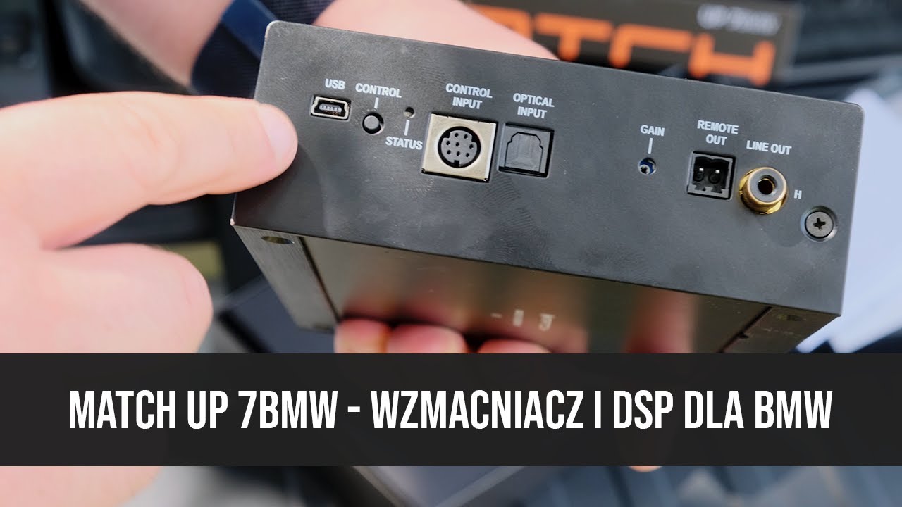 MATCH MEC BT - UP 7BMW / UP 7DSP - Adattatore Per Auto