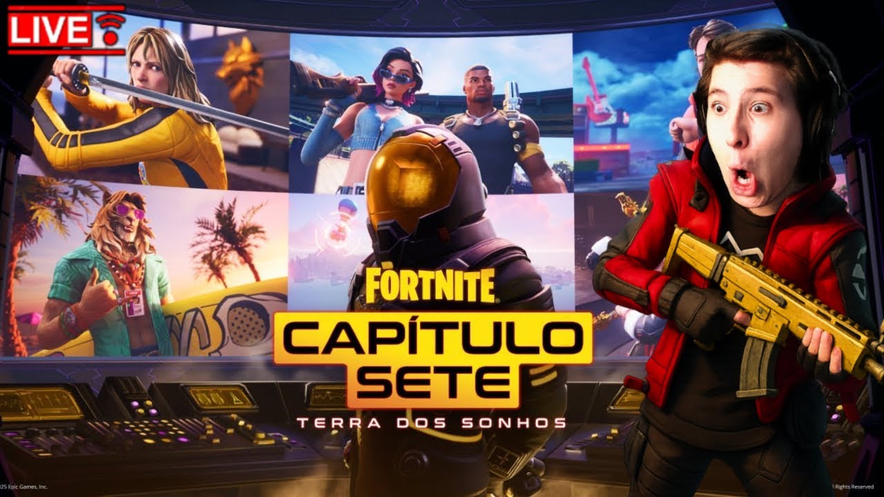 🟢 NOVA SEASON DO FORTNITE CHEGOU 🟢 CLIENTE - YouTube
