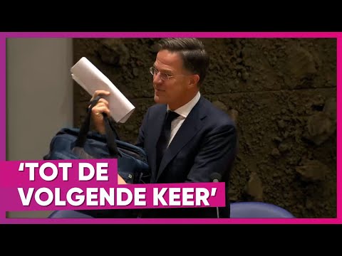 Rutte loopt weg na vraag over nieuwe NAVO-baan