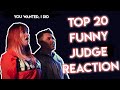 Top 20 Funny Judge Reaction! (Most requested)