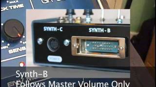 Us-3X Roland Us-2 Vintage Guitar Synth Switcher Controls