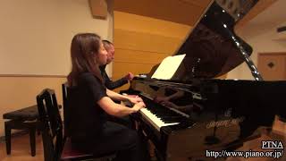 亡き王女のためのパヴァーヌ（連弾） - 演奏動画のサムネイル