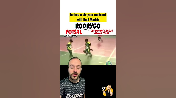Rodrygo Goes - Real Madrid / Is Futsal the secret why Rodrygo is so good?