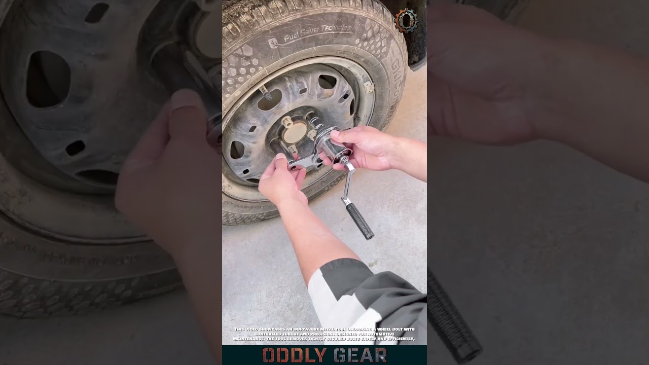 Practical Multiplier Tool: Manual Device For Secure Wheel Nut Extraction