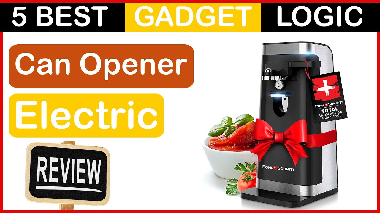 ✓ Best Can Opener Electric in 2023 🍳 Top 5 Tested [Buying Guide