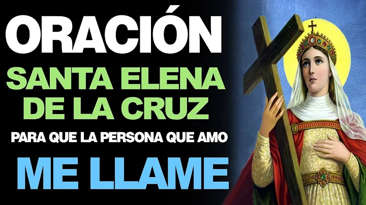 Oracin a Santa Elena de la Cruz PARA QUE ME LLAME ...