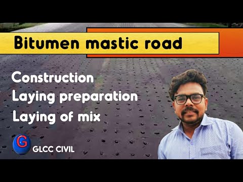 Bitumen mastic road| Stone mastic