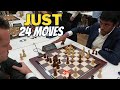 Praggnanandhaa just needs 24 moves