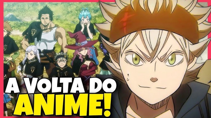 Black Clover  Executivo aborda retorno da adaptação em anime