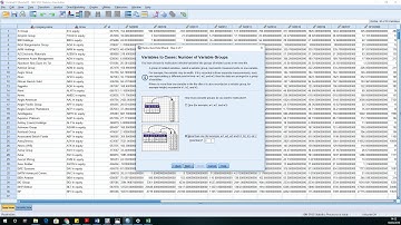 Restructuring data from wide format to long format (panel)- Using SPSS