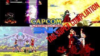 Mugen - Capcom vs. SNK Project (WIP) Ikemen - Tag Team Super Compliation - 團隊超必殺技編輯